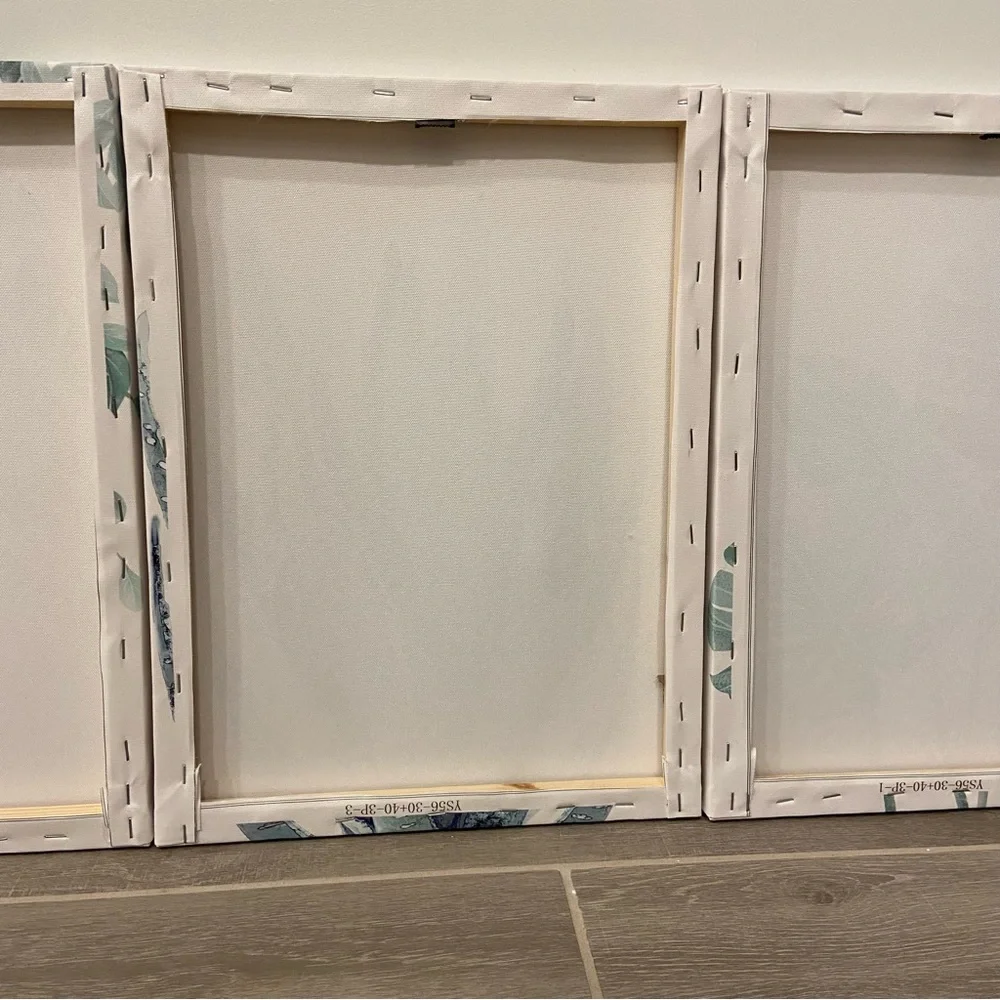 Canvas Wall Art Plants Set of 3 12”X16” - Picture 6 of 11